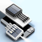 Power Bank With Solar Cable
