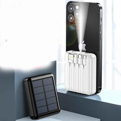 Power Bank With Solar Cable