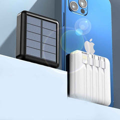 Power Bank With Solar Cable