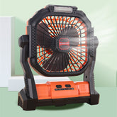 Rechargeable LED Light Fan