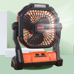 Rechargeable LED Light Fan