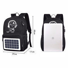 Solar Charging Backpack Waterproof