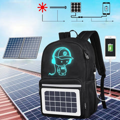 Solar Charging Backpack Waterproof