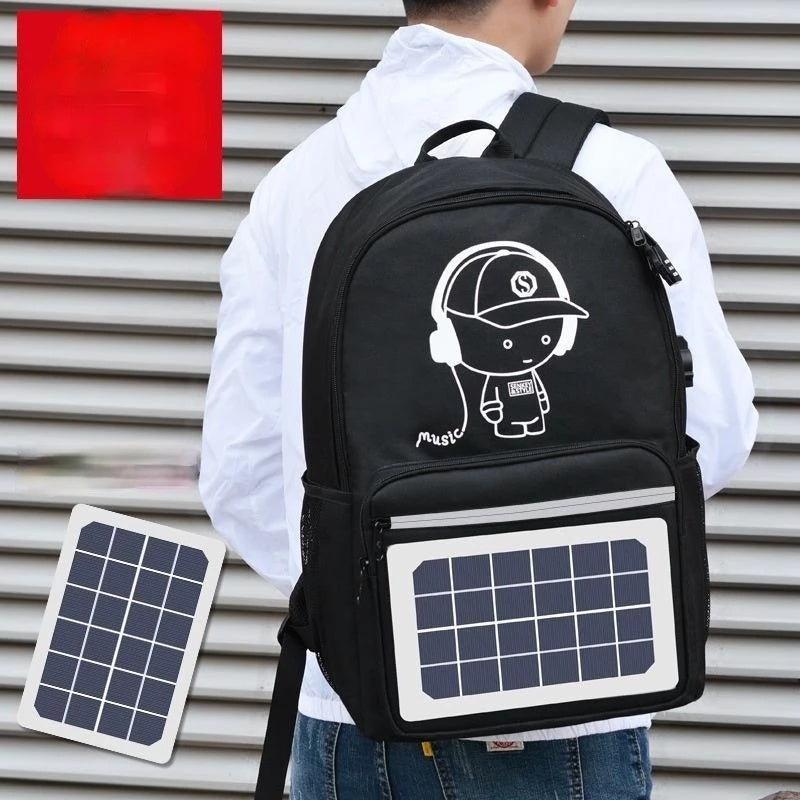 Solar Charging Backpack Waterproof