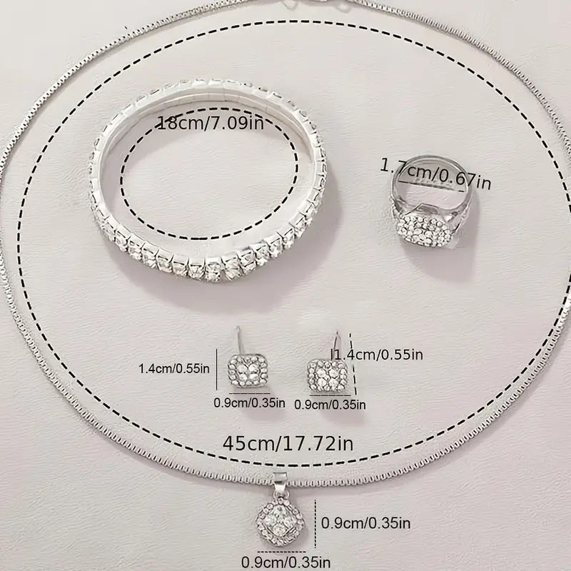 Women's Diamond Five-piece Set