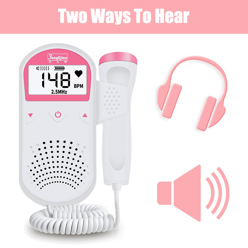 Pregnancy Heart Rate Monitor Baby Detector