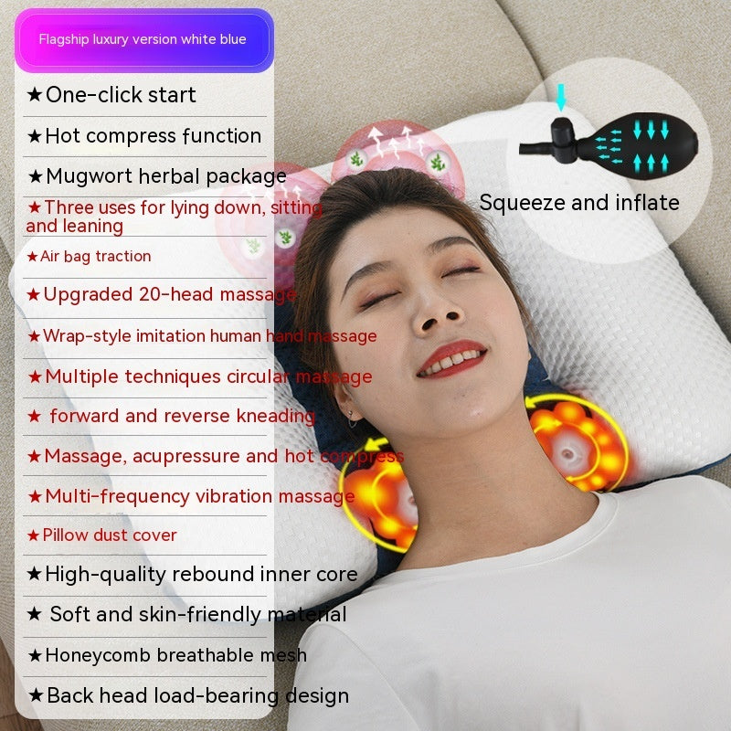 Massage Pillow Cervical Spine And Neck Massager