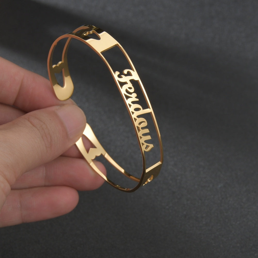 Personalized Custom Bangles Stainless