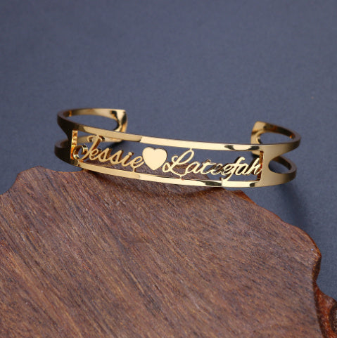 Personalized Custom Bangles Stainless